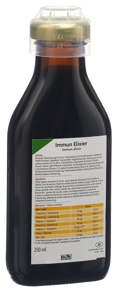SALUS Immun élixir avec échinacée fl 250 ml