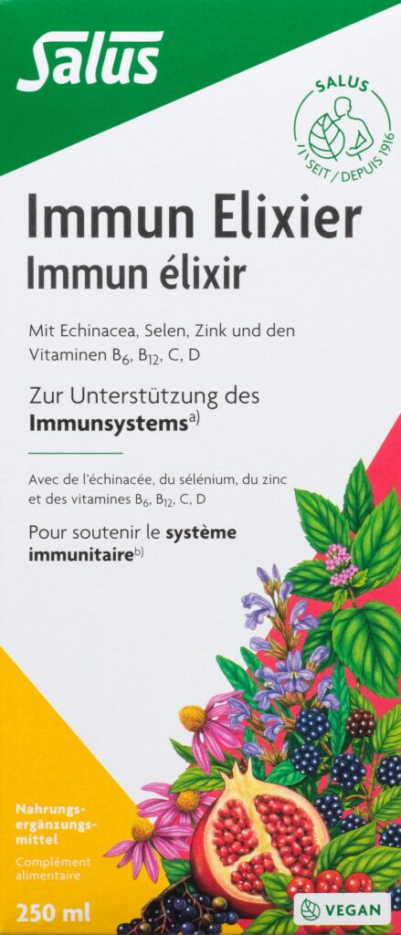 SALUS Immun élixir avec échinacée fl 250 ml