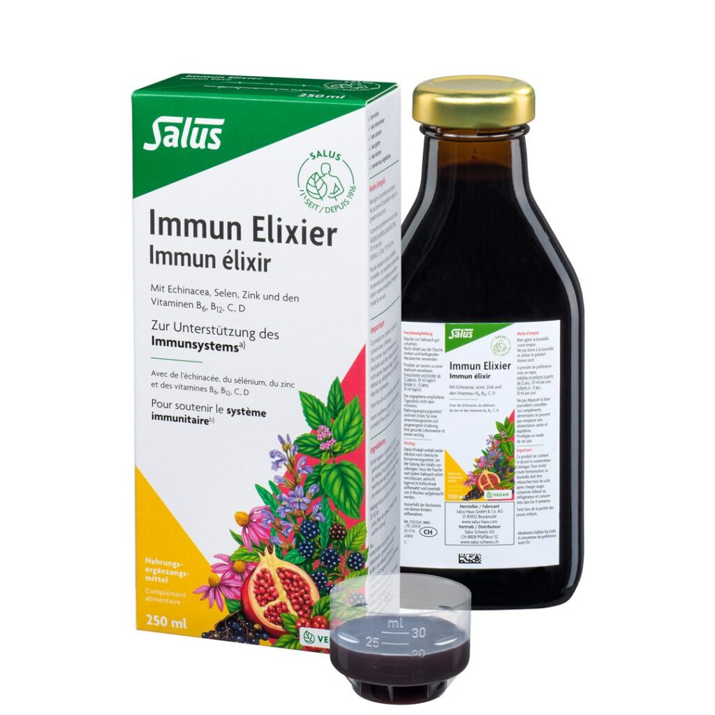 SALUS Immun élixir avec échinacée fl 250 ml