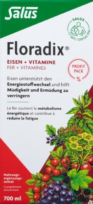 FLORADIX Fer + vitamines Profit Pack 700 ml