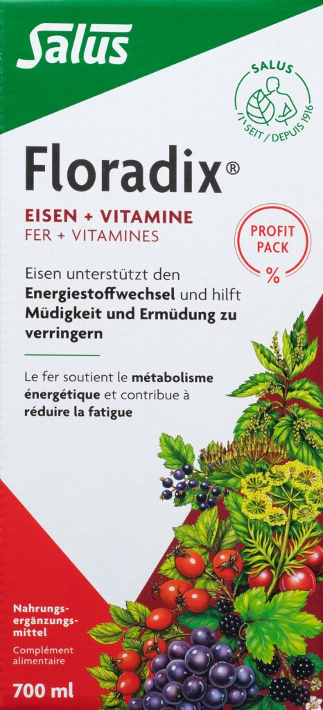FLORADIX Fer + vitamines Profit Pack 700 ml
