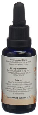 CANNSOL premium curcuma avec zinc gouttes 30 ml