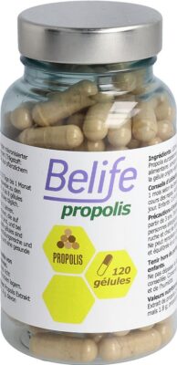 BELIFE Propolis gélules bte 120 pce