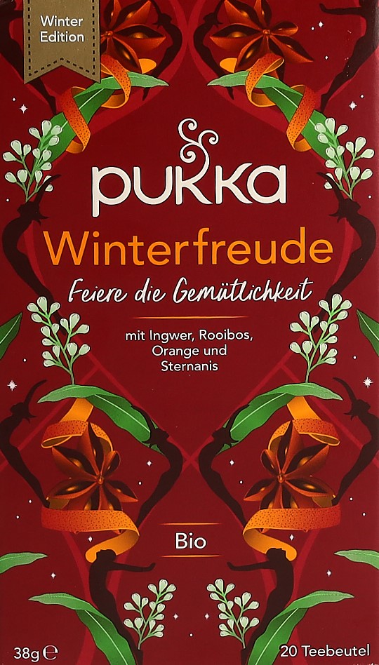 PUKKA Thé Joie d'hiver bio sach 20 pce