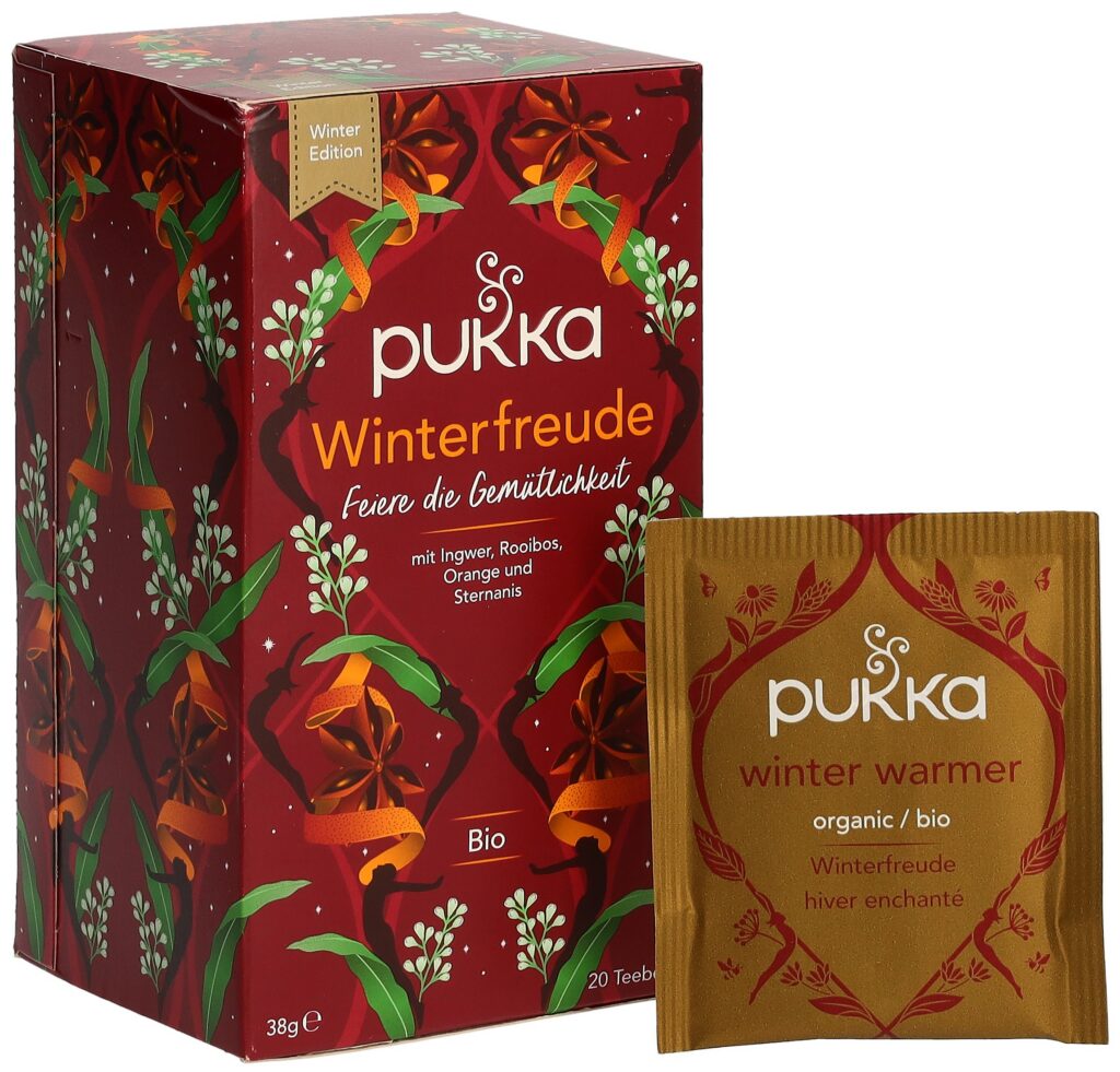 PUKKA Thé Joie d'hiver bio sach 20 pce