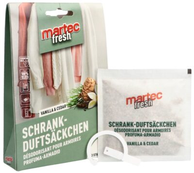 MARTEC Sachets parfumés pour armoires 3 pce