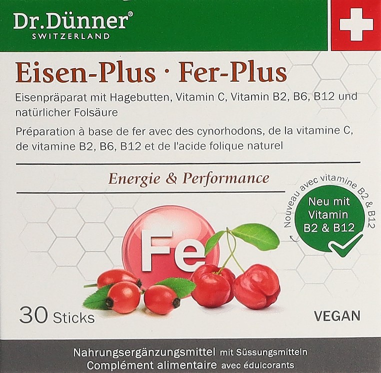 DÜNNER fer-plus stick 30 pce