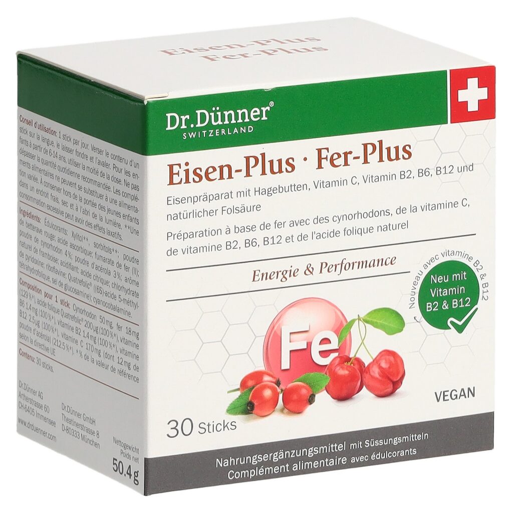 DÜNNER fer-plus stick 30 pce