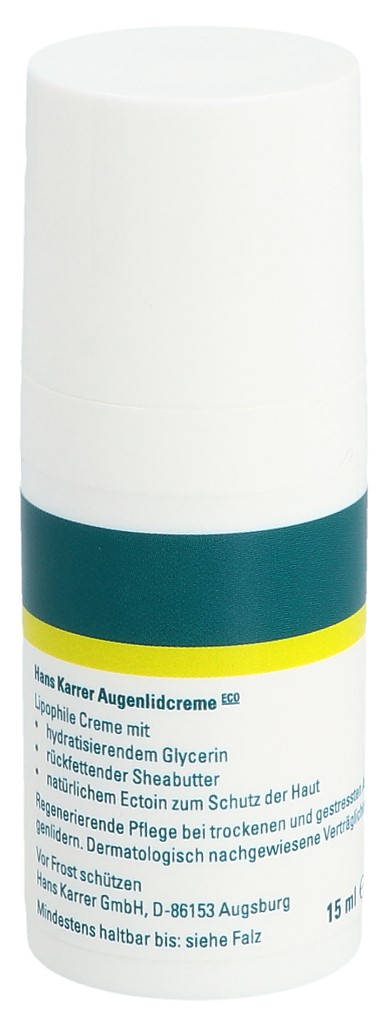 HANS KARRER Augenlidcreme Eco dist 15 ml