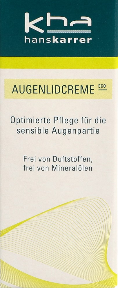 HANS KARRER Augenlidcreme Eco dist 15 ml