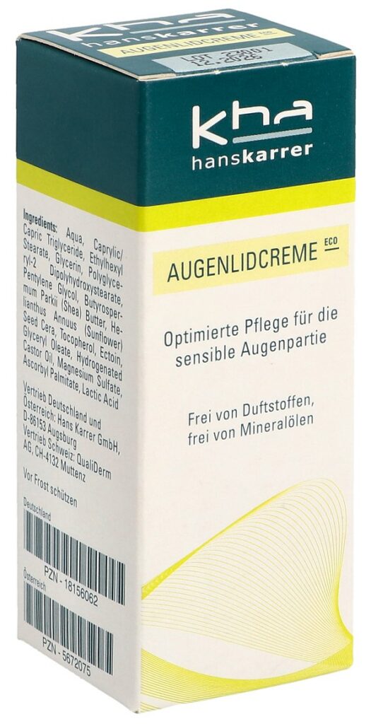 HANS KARRER Augenlidcreme Eco dist 15 ml