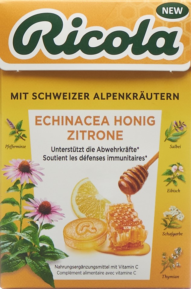 RICOLA bonbons échinacée miel citron as box 50 g