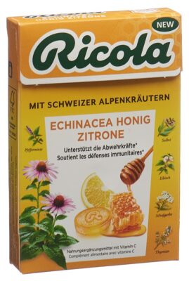 RICOLA bonbons échinacée miel citron as box 50 g