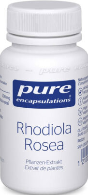 PURE rhodiola rosea caps bte 90 pce