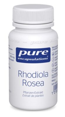 PURE rhodiola rosea caps bte 90 pce