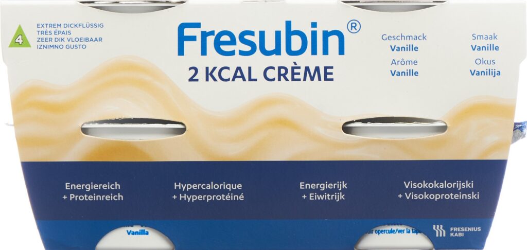 FRESUBIN 2 kcal Crème vanille 4 x 125 g