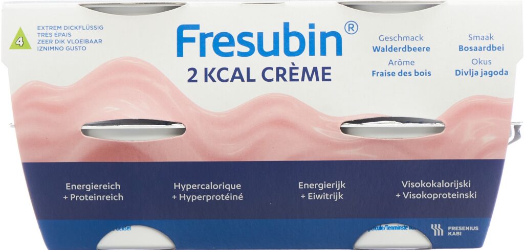 FRESUBIN 2 kcal Crème fraise des bois 4 x 125 g