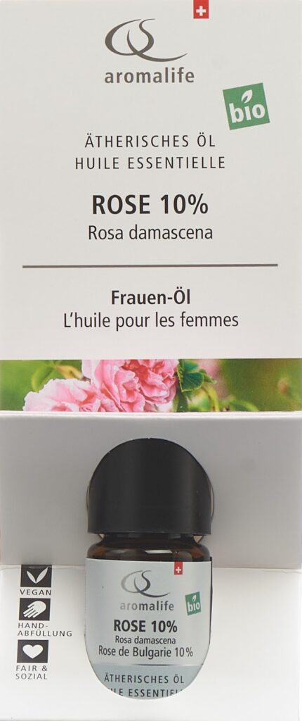 AROMALIFE TOP rose 10% huil ess BIO fl 5 ml