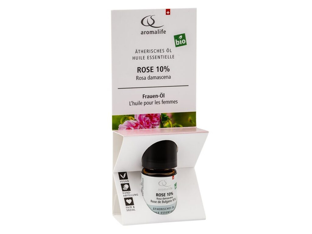 AROMALIFE TOP rose 10% huil ess BIO fl 5 ml