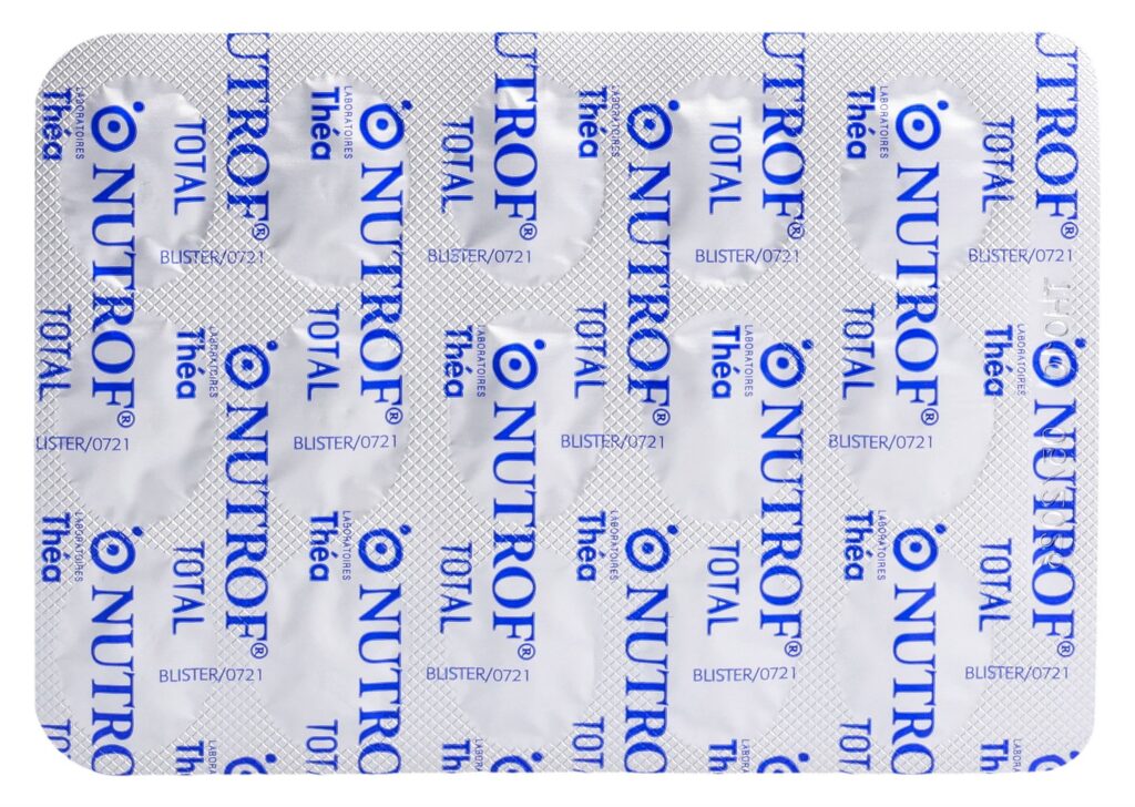 NUTROF Total Vit Spuren Omega 3 caps Vit D3 90 pce