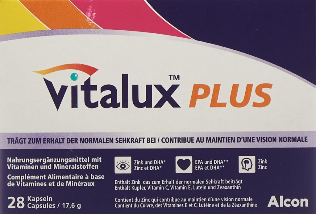 VITALUX Plus caps 28 pce