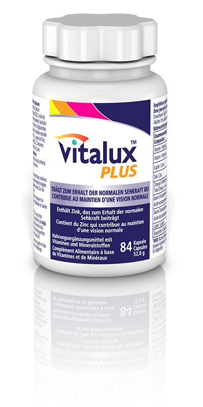 VITALUX Plus caps bte 84 pce