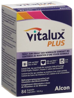 VITALUX Plus caps bte 84 pce
