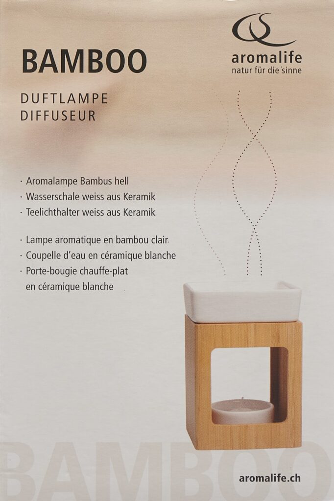 AROMALIFE lampe aromatique bamboo