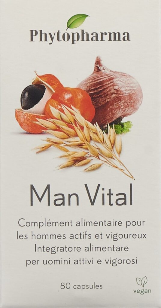 PHYTOPHARMA Man Vital caps bte 80 pce