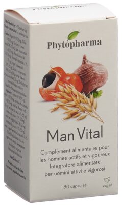 PHYTOPHARMA Man Vital caps bte 80 pce