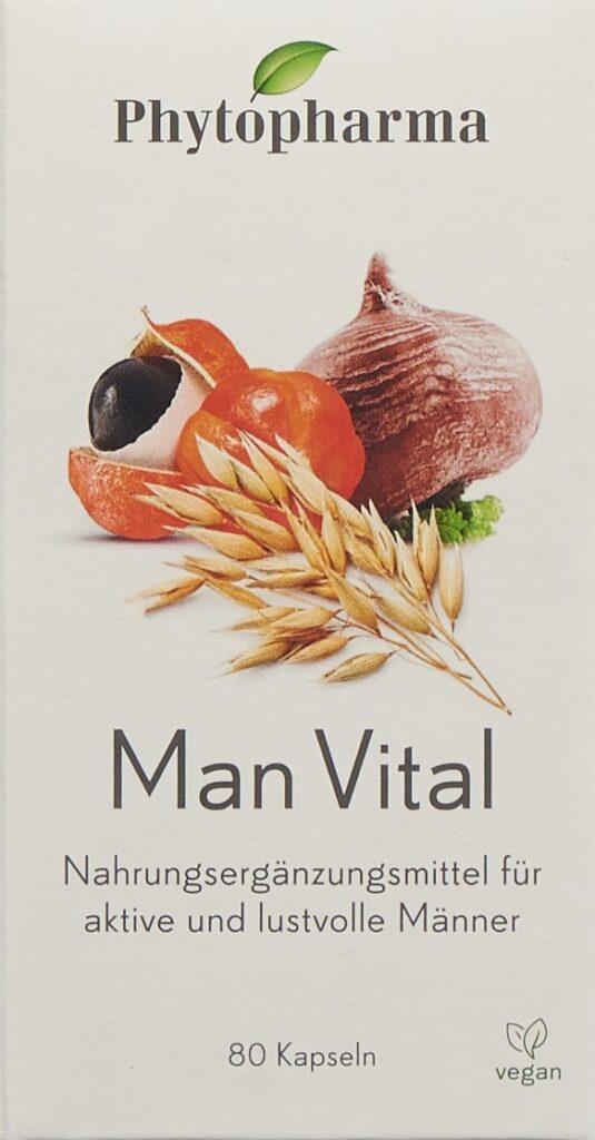 PHYTOPHARMA Man Vital caps bte 80 pce
