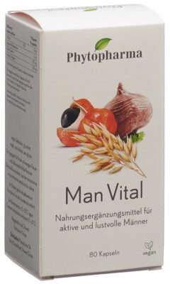 PHYTOPHARMA Man Vital caps bte 80 pce
