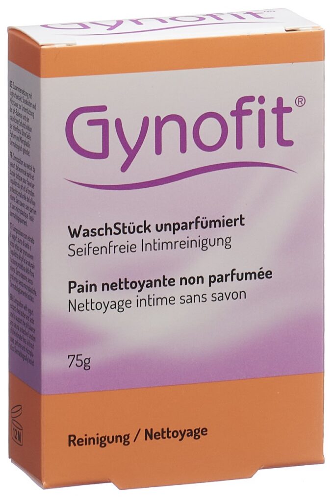 GYNOFIT pain nettoyant non parfumé 75 g