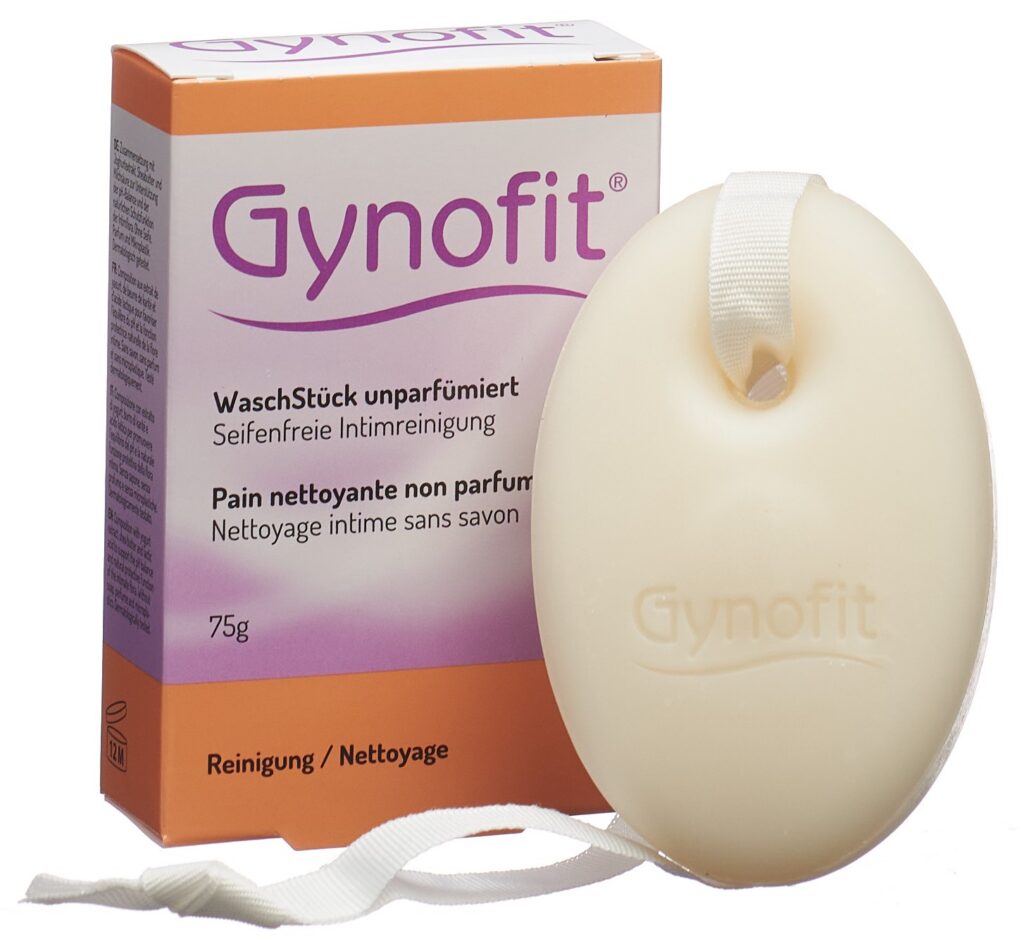 GYNOFIT pain nettoyant non parfumé 75 g