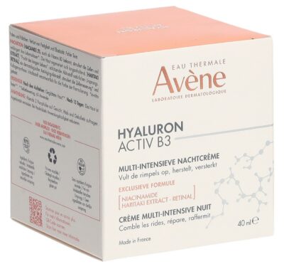 AVENE Hyaluron Activ B3 crème nuit fl 40 ml