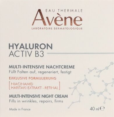 AVENE Hyaluron Activ B3 crème nuit fl 40 ml