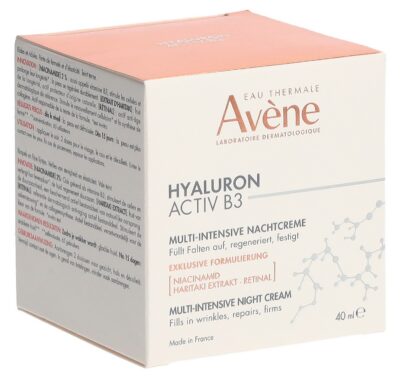 AVENE Hyaluron Activ B3 crème nuit fl 40 ml