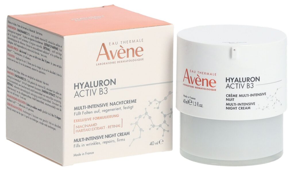 AVENE Hyaluron Activ B3 crème nuit fl 40 ml