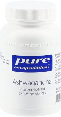 PURE ashwagandha caps bte 60 pce