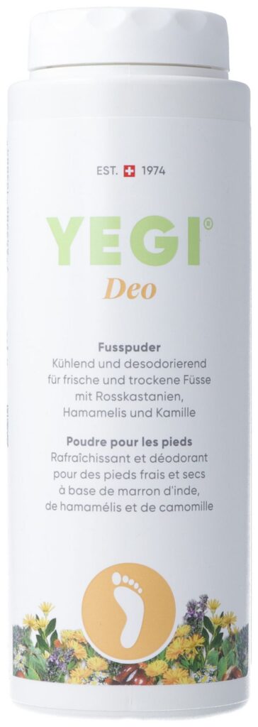 YEGI Poudre pour les pieds bte 100 g