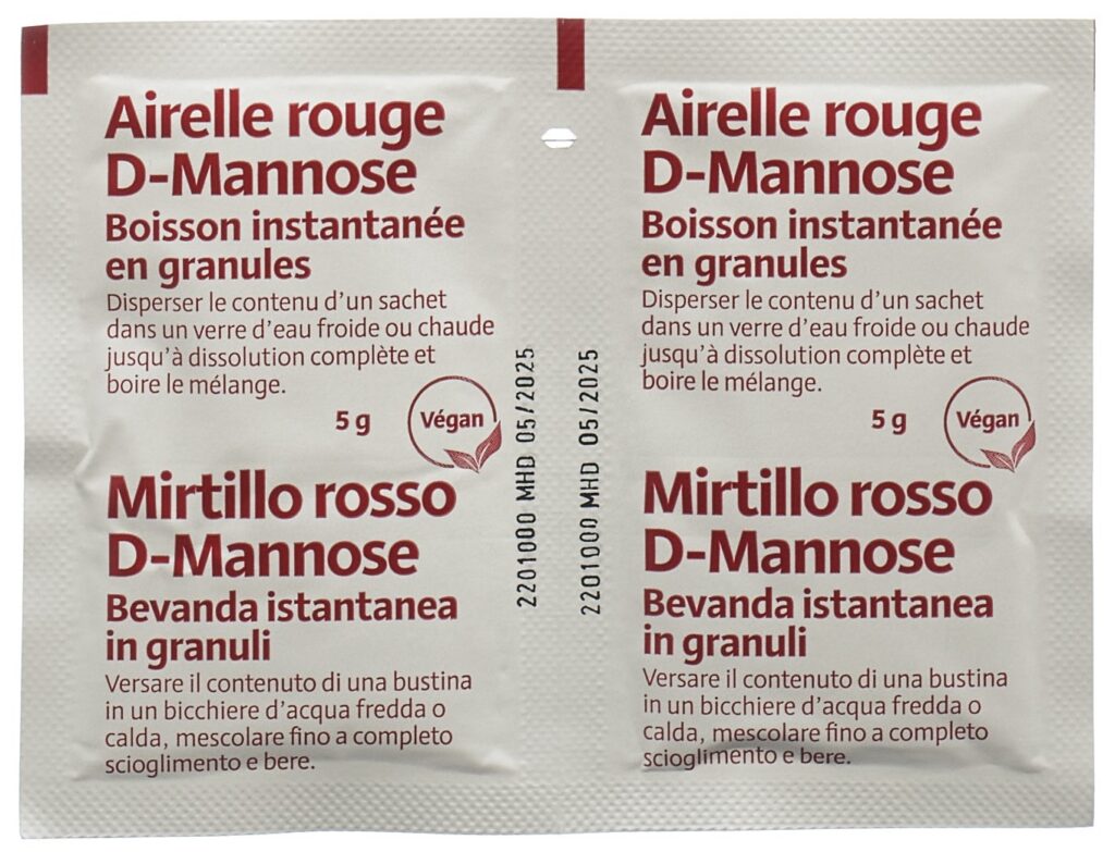 ALPINAMED Airelle rouge D-Mannose gran 60 sach 5 g