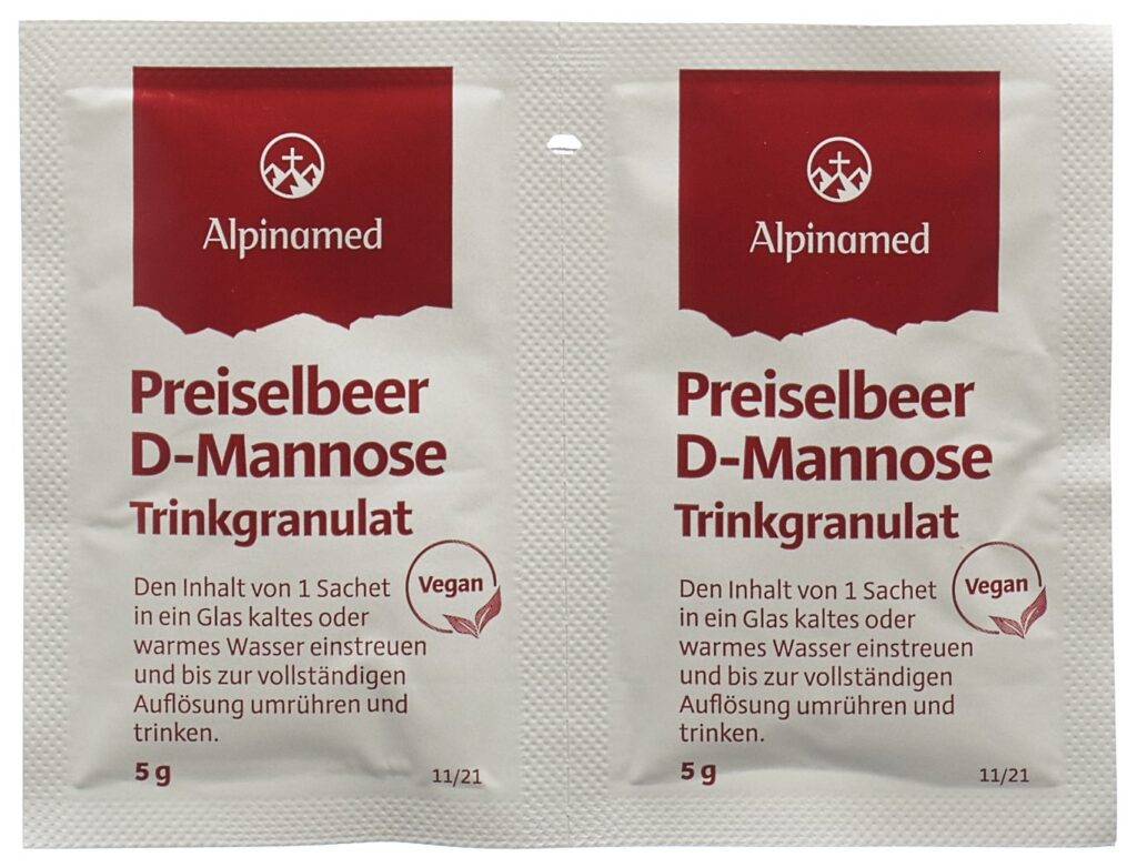 ALPINAMED Airelle rouge D-Mannose gran 60 sach 5 g