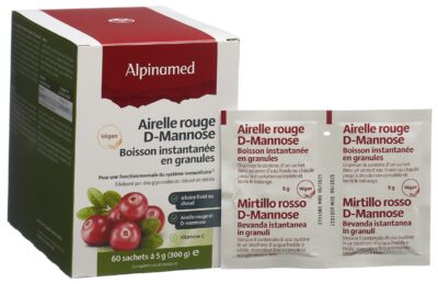 ALPINAMED Airelle rouge D-Mannose gran 60 sach 5 g