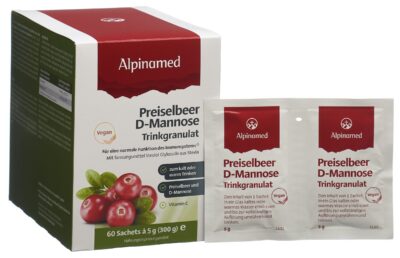 ALPINAMED Airelle rouge D-Mannose gran 60 sach 5 g