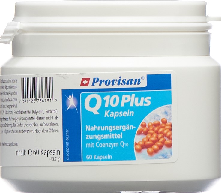 PROVISAN Q10 NT caps 100 mg bte 60 pce
