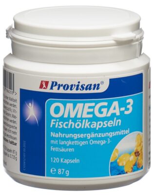 PROVISAN huile poisson omega 3 caps bte 120 pce