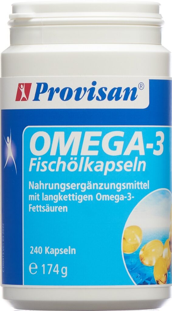 PROVISAN huile poisson omega 3 caps bte 240 pce