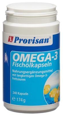 PROVISAN huile poisson omega 3 caps bte 240 pce