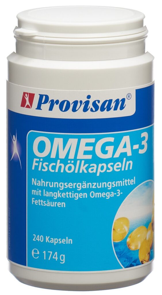 PROVISAN huile poisson omega 3 caps bte 240 pce
