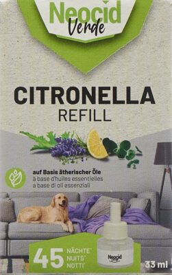 NEOCID VERDE citronella refill fl 33 ml